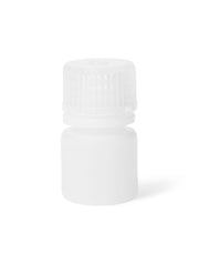 United Scientific® UniStore™ Narrow Mouth HDPE Reagent Bottles, 8mL - Pack of 72 | Leakproof Lab Bottles