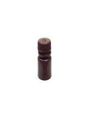 4mL Narrow Mouth Amber Reagent Bottles, HDPE – Pack of 72 | United Scientific® UniStore™