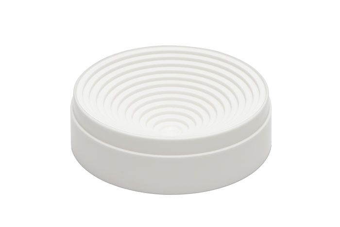 United Scientific® Polypropylene Flask Stand – Autoclavable PP Support for Flasks up to 10L (50mm Height, 160mm Width)