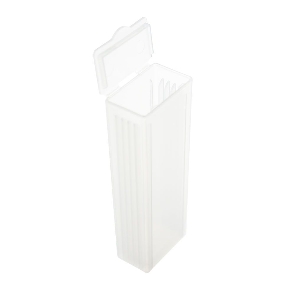 United Scientific® 3-Place Microscope Slide Mailer with Screw Cap – Polypropylene (PP), Neutral, Pack of 100