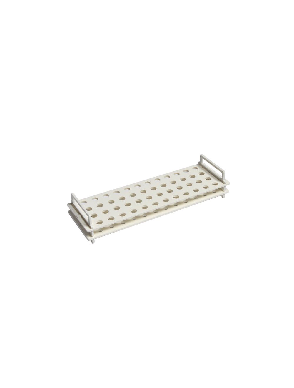United Scientific® 24-Place Microcentrifuge Tube Rack – Polycarbonate, Autoclavable, Stackable Lab Tube Holder