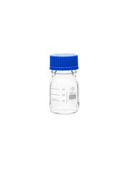 100mL Borosilicate Glass Media/Storage Bottles with GL45 Cap – Pack of 10 | Autoclavable Lab Bottles