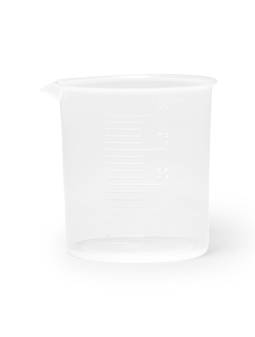 50mL Griffin Style Polypropylene Beakers – Pack of 12 | Autoclavable Lab Beakers by United Scientific®