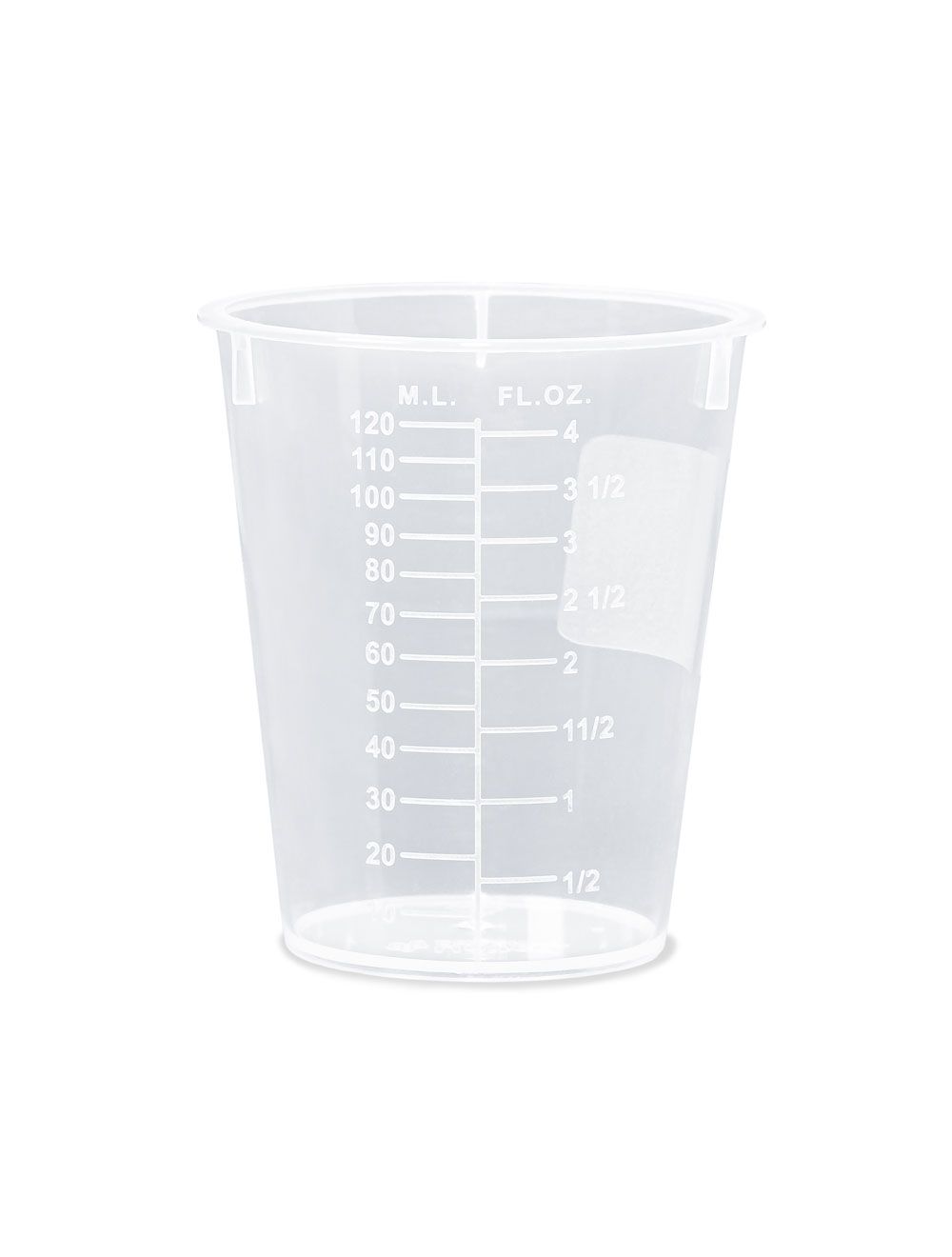 Stackable Polypropylene Beakers 120mL – Case of 1000 | United Scientific® Autoclavable PP Lab Beakers