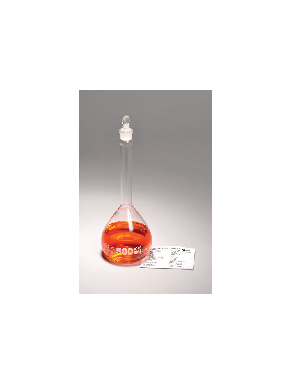 United Scientific® 10mL Class A Volumetric Flask with Glass Stopper – Batch Certified