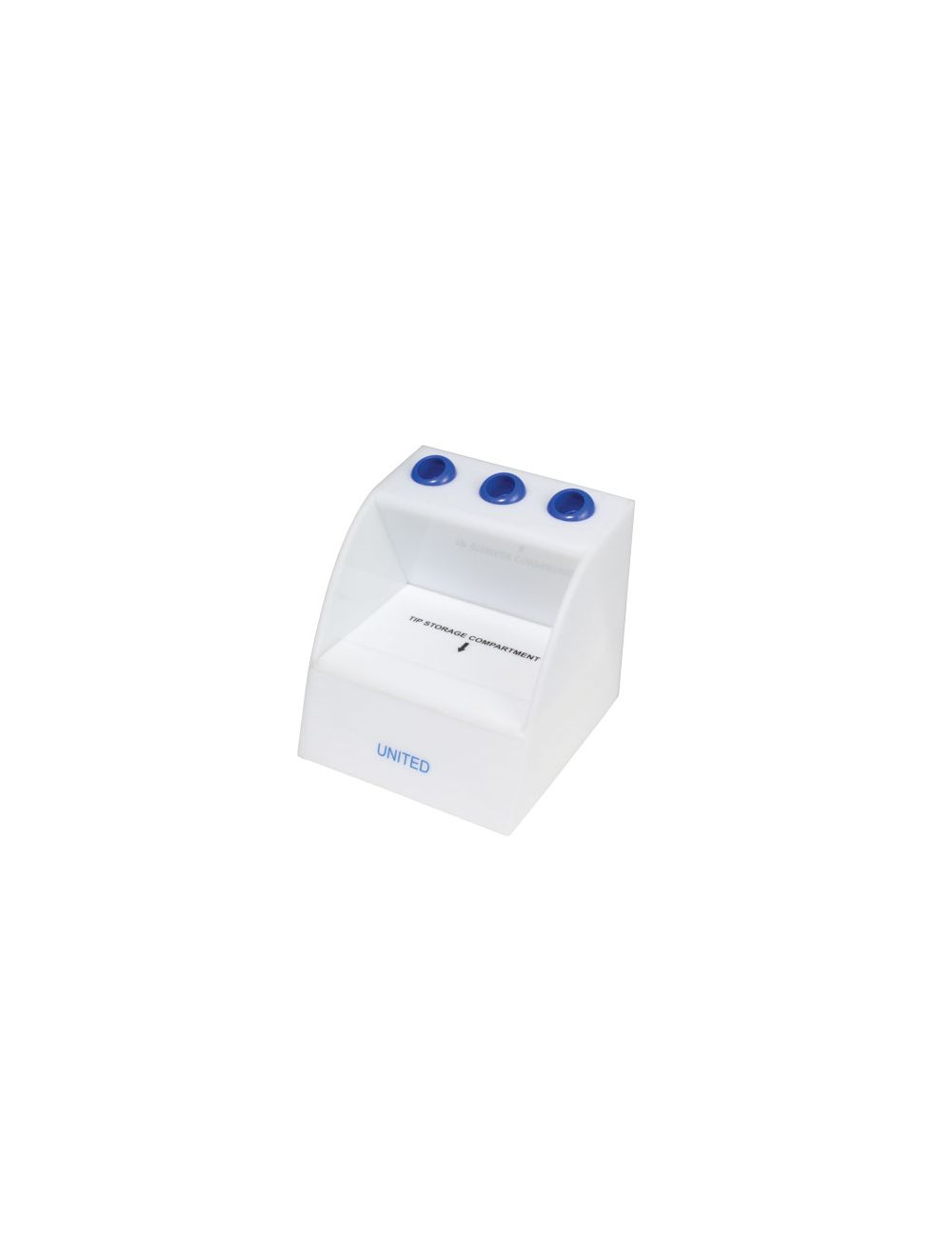 United Scientific® Modular Micropipette Stand – Polypropylene (PP) Pipette Holder with Tip Storage