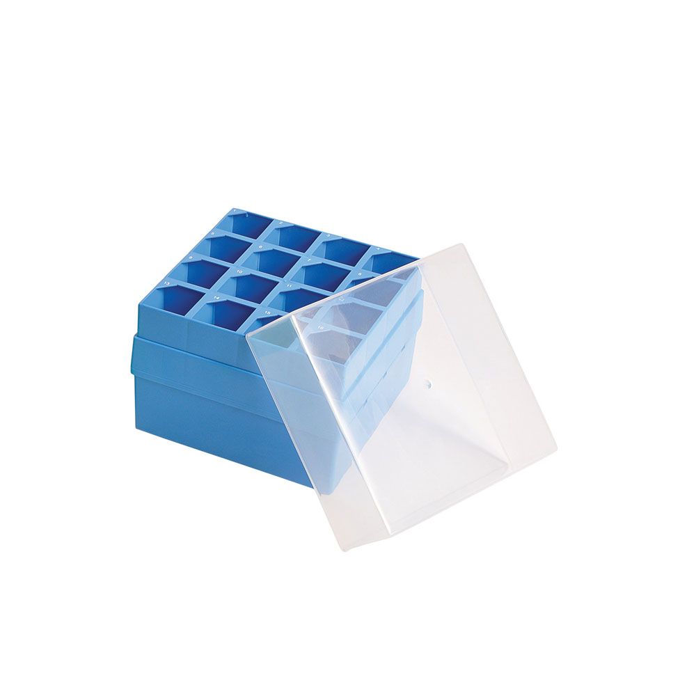 United Scientific® Centrifuge Tube Storage Box for 15mL Tubes, Polypropylene (PP), Autoclavable – Pack of 4