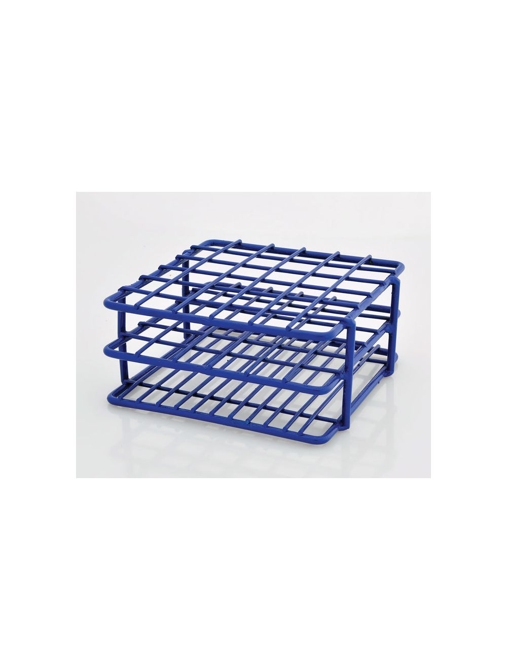United Scientific® Wire Test Tube Rack – Epoxy-Coated, 36-Place, Fits 10–13mm Tubes, Autoclavable