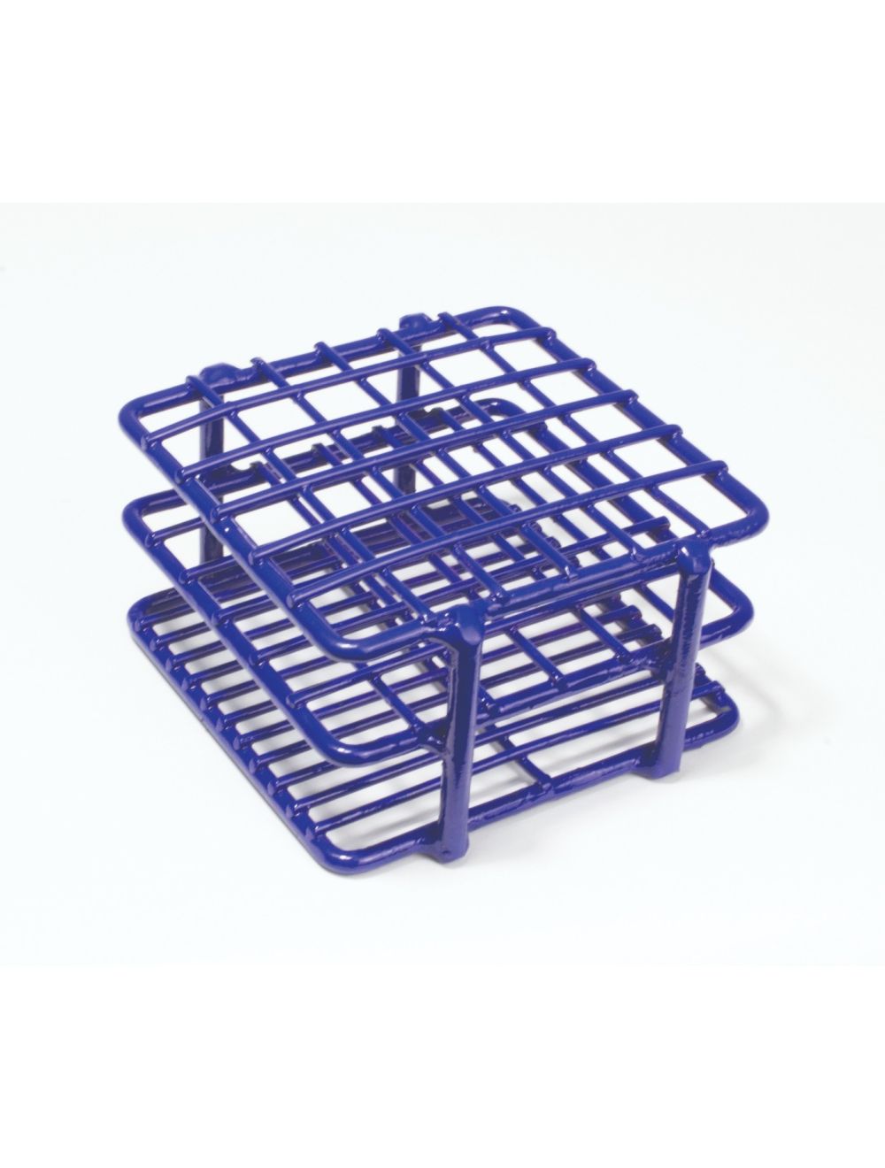 United Scientific® Wire Test Tube Rack – Epoxy-Coated, 36-Place, Fits 10–13mm Tubes, Autoclavable