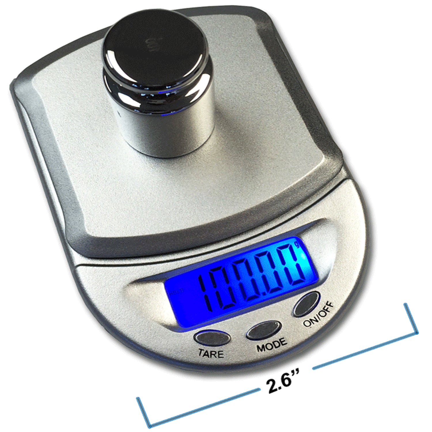 Accuris™ Mini 100g Digital Balance – Portable Laboratory Scale with 0.01g Readability, Compact Pocket Size