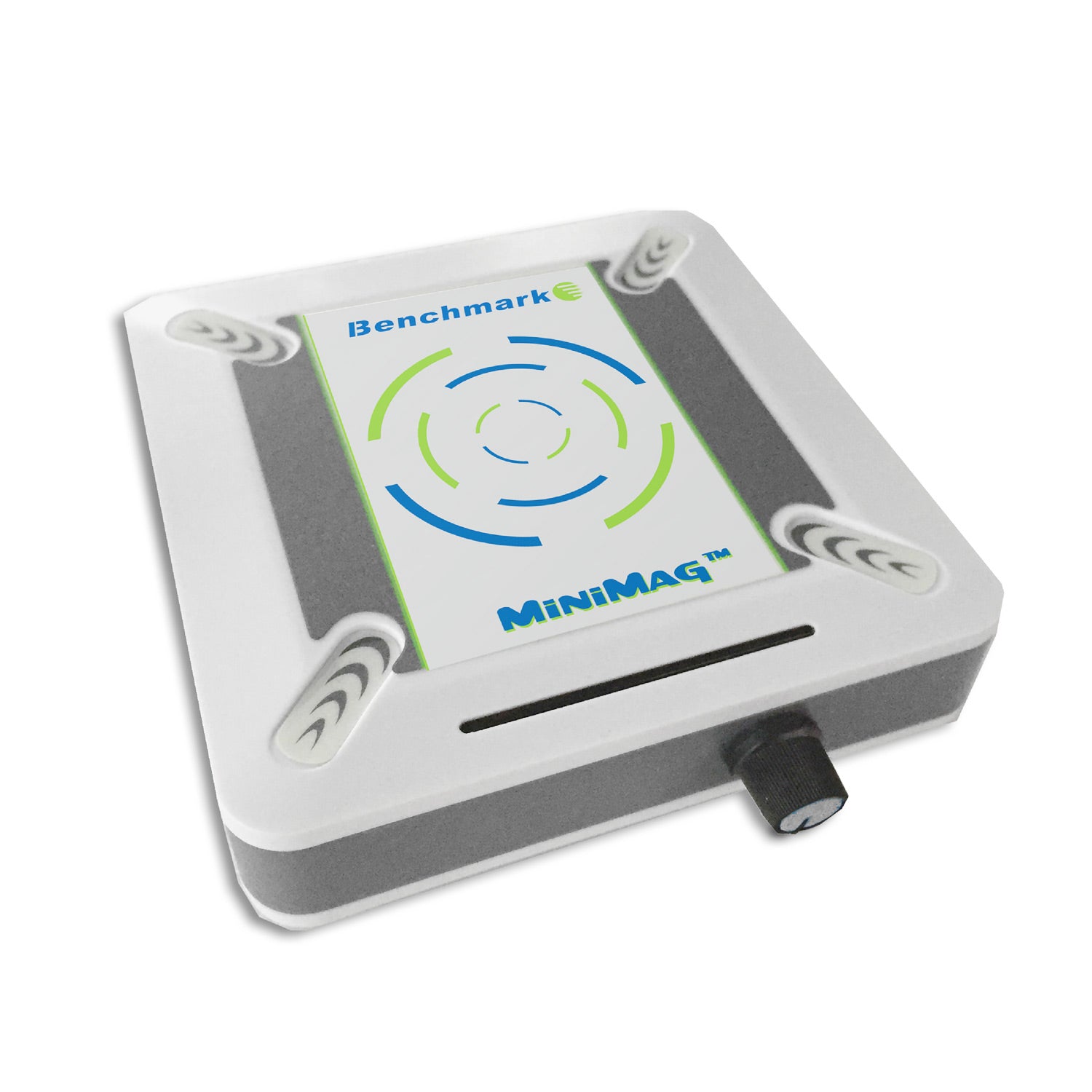 Benchmark Scientific MiniMag S1005 Mini Magnetic Stirrer – Compact 3.4″ Ceramic Plate, 100–1500 RPM, 1.5 L