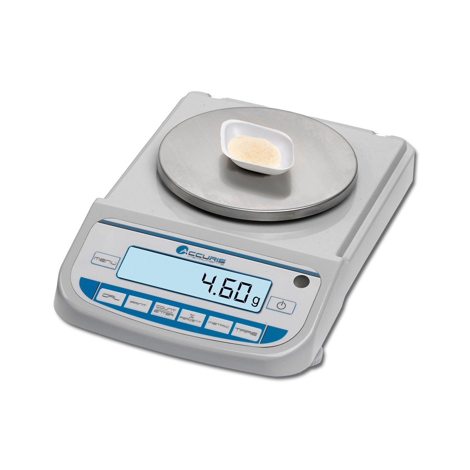 Accuris™ Precision Analytical Balance – 120g Capacity, 0.001g Readability, LCD Display, RS232, 115V