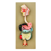 Human Digestive System Model – Half Size, 2-Part Anatomical Model with Removable Colon, Hand-Painted