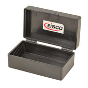Eisco® Polystyrene Slide Storage Box – Holds 10 Microscope Slides (75mm x 25mm), Durable & Compact Case