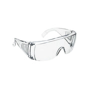 Safety Glasses with Vented Side Shields – Impact Resistant Polycarbonate Lens, ANSI Z87.1 Certified, Fits Over Prescription Glasses