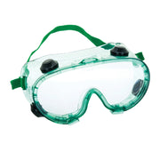 Safety Goggles – Indirect Vent, Anti-Fog Polycarbonate Lens with Adjustable Elastic Strap | Fits Over Glasses – Lab, Industrial & Classroom Eye Protection