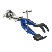 4-Prong Vinyl Coated Clamp with Swivel Bosshead – 4.1" Max Opening, Heavy-Duty Zinc Alloy, Rust-Free Laboratory Clamp