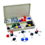 EISCO® Organic Chemistry Molecular Model Student Set – 50 Atoms, 64 Links, 114-Piece Kit with Storage Box & Bonding Tool