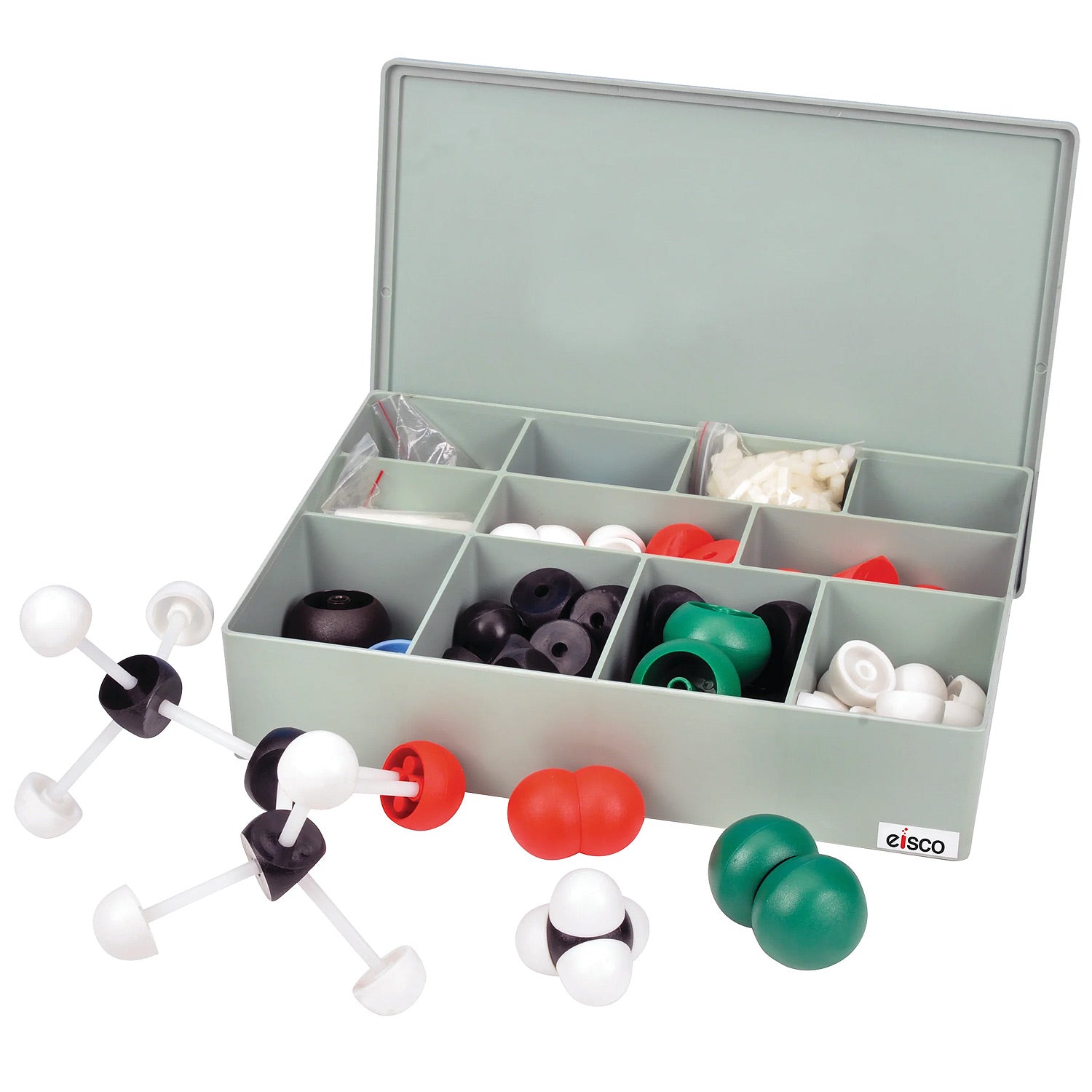 Eisco Labs Giant Molecular Model Set – 343 Piece Chemistry Kit with Large Atoms & Bonds for Classroom Demonstrations