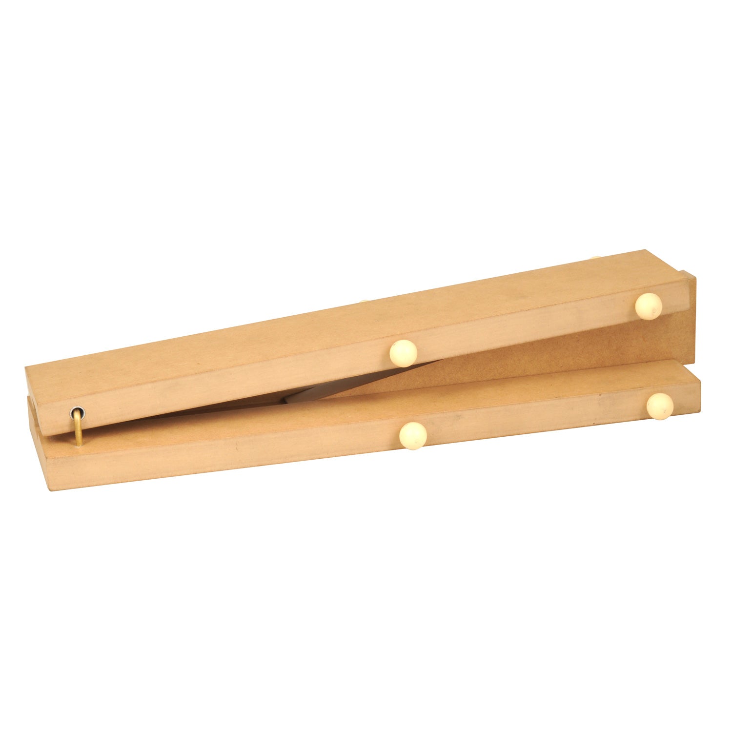 Simple Machine – Wooden Wedge Demonstrator for Classroom Physics & STEM Education