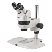 Motic K-400P Binocular Stereo Microscope – CMO Infinity Optical System, 7.5X–50X Magnification, WF10X/23mm Eyepieces, Pole Stand