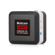Motic Moticam 4000X 4K HDMI Microscope Camera – 8MP Digital Imaging System for Windows & Mac | True 4K Resolution, On-Screen Measurement, SD Storage