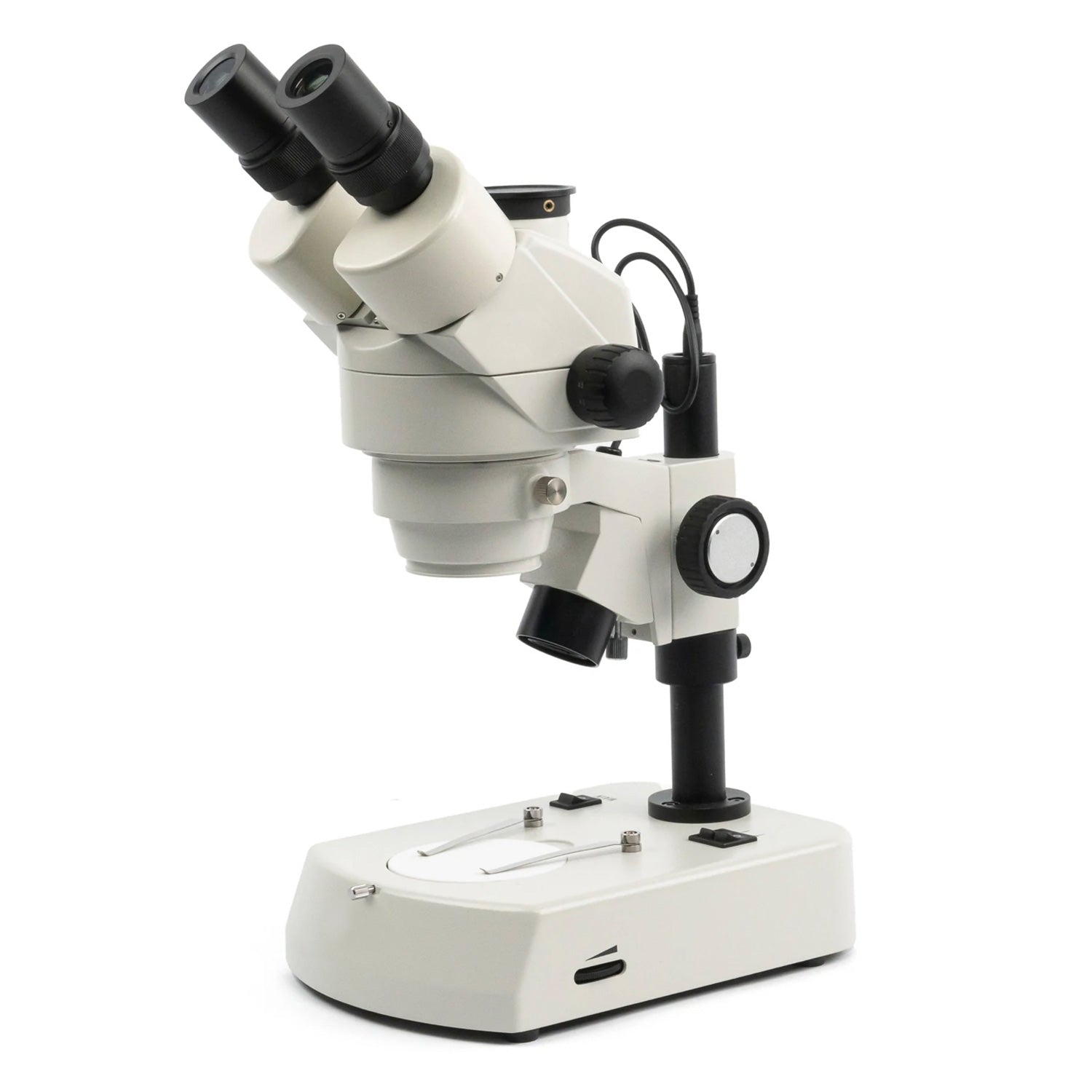National 440-440PLL Series Zoom Stereo Microscopes — Dual LED Precision for Labs, Industry & Education