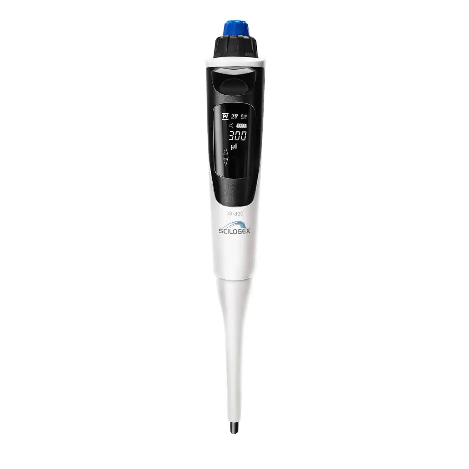 Scilogex iPette Plus Electronic Single-Channel Pipette with LED Display, Digital Motorized Pipettor, 110–220V US Plug (Variable Volume Models)