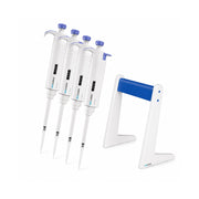Scilogex MicroPette Plus Autoclavable Pipettor Starter Kit, 0.5µL–5000µL, ISO8655 Certified, Linear Stand