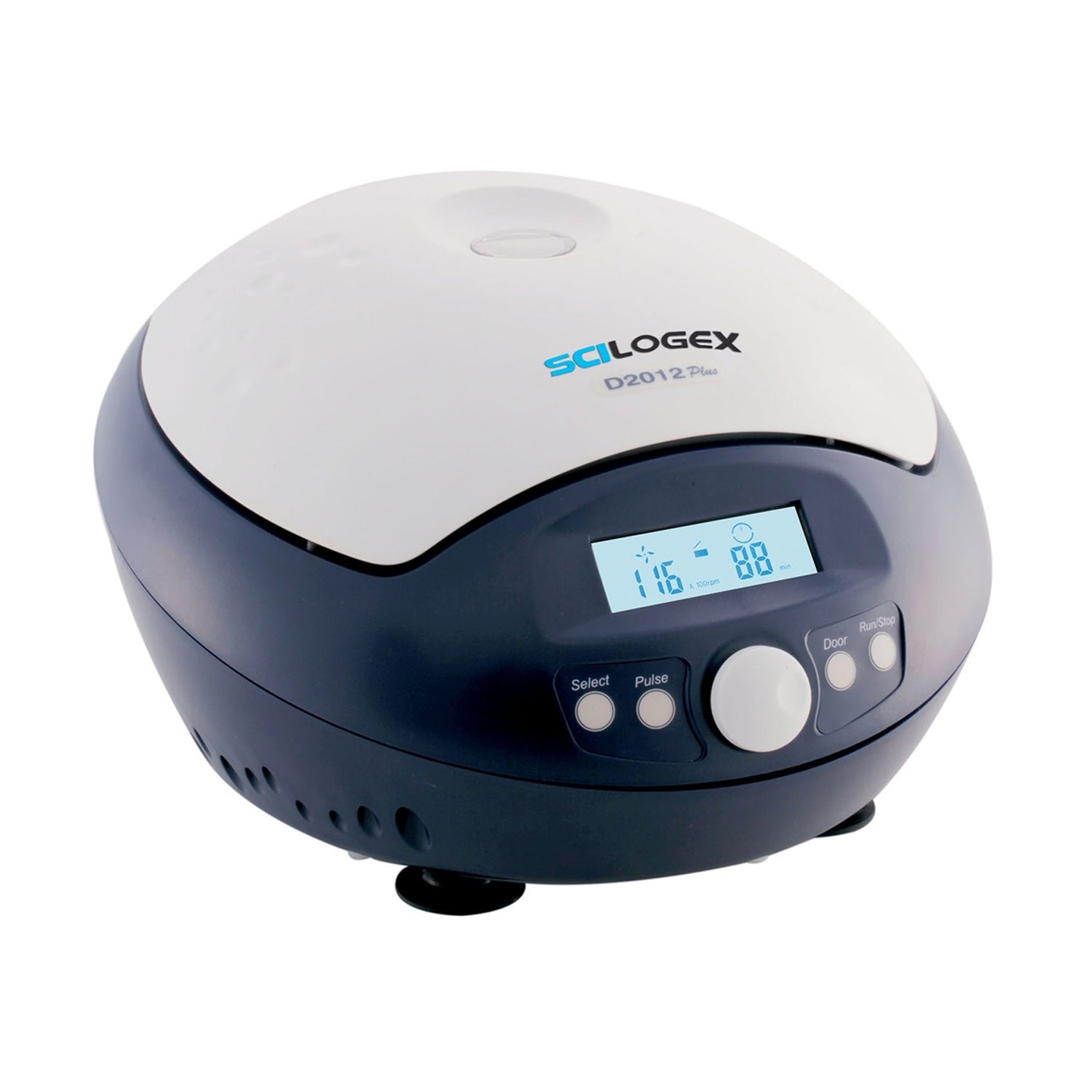 SCILOGEX® SCI-12 High-Speed Personal Micro-Centrifuge – 12-Place Rotor, 15000 RPM, 15100×g, Low-Noise Compact Design