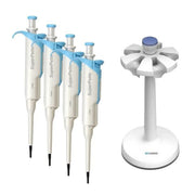 Scilogex SuperPette Pipettor Starter Kit-2 – 4 Pipettes & Carousel Stand, Autoclavable, ISO Certified