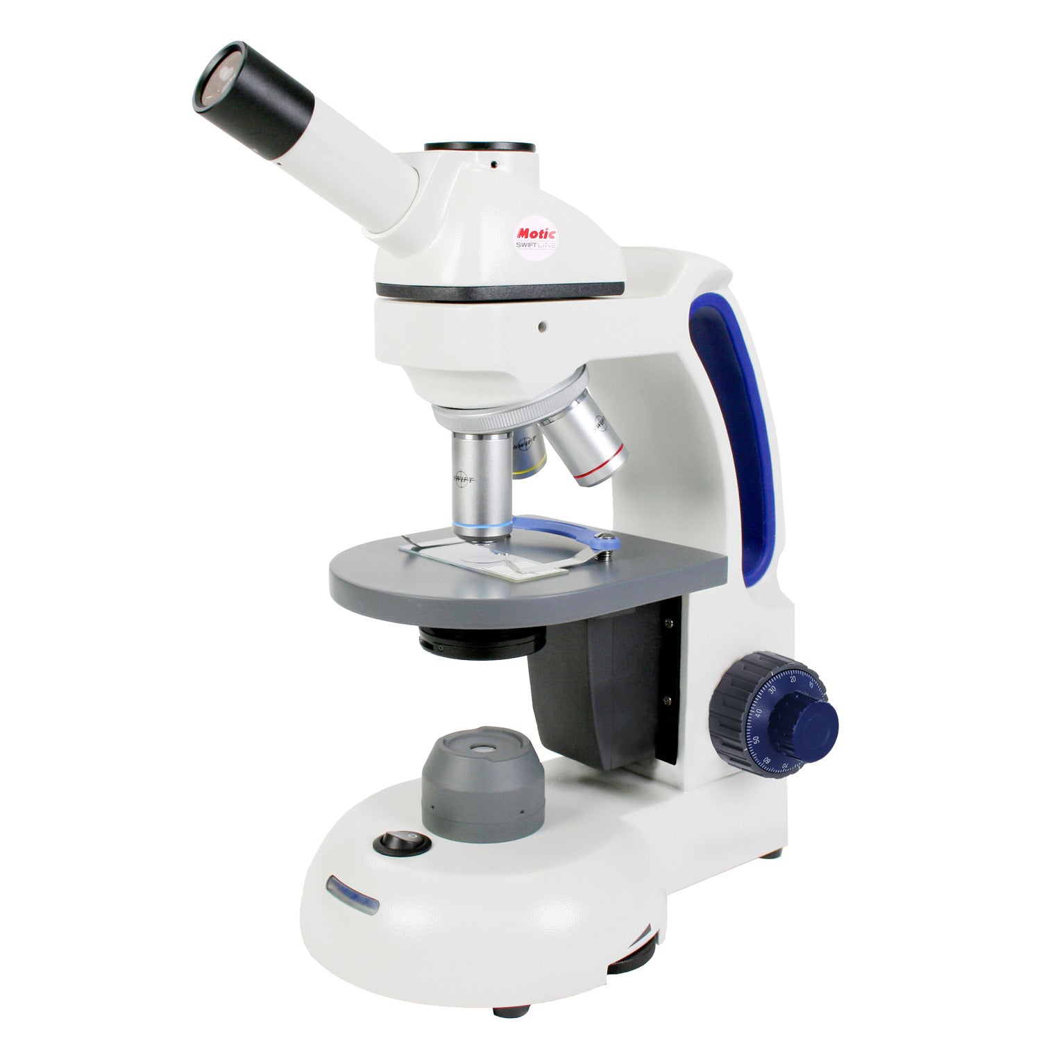 Swift M3603C-WF3-X5 Cordless Monocular LED Microscope with 4.0MP WiFi Digital Camera – Student Laboratory Bundle