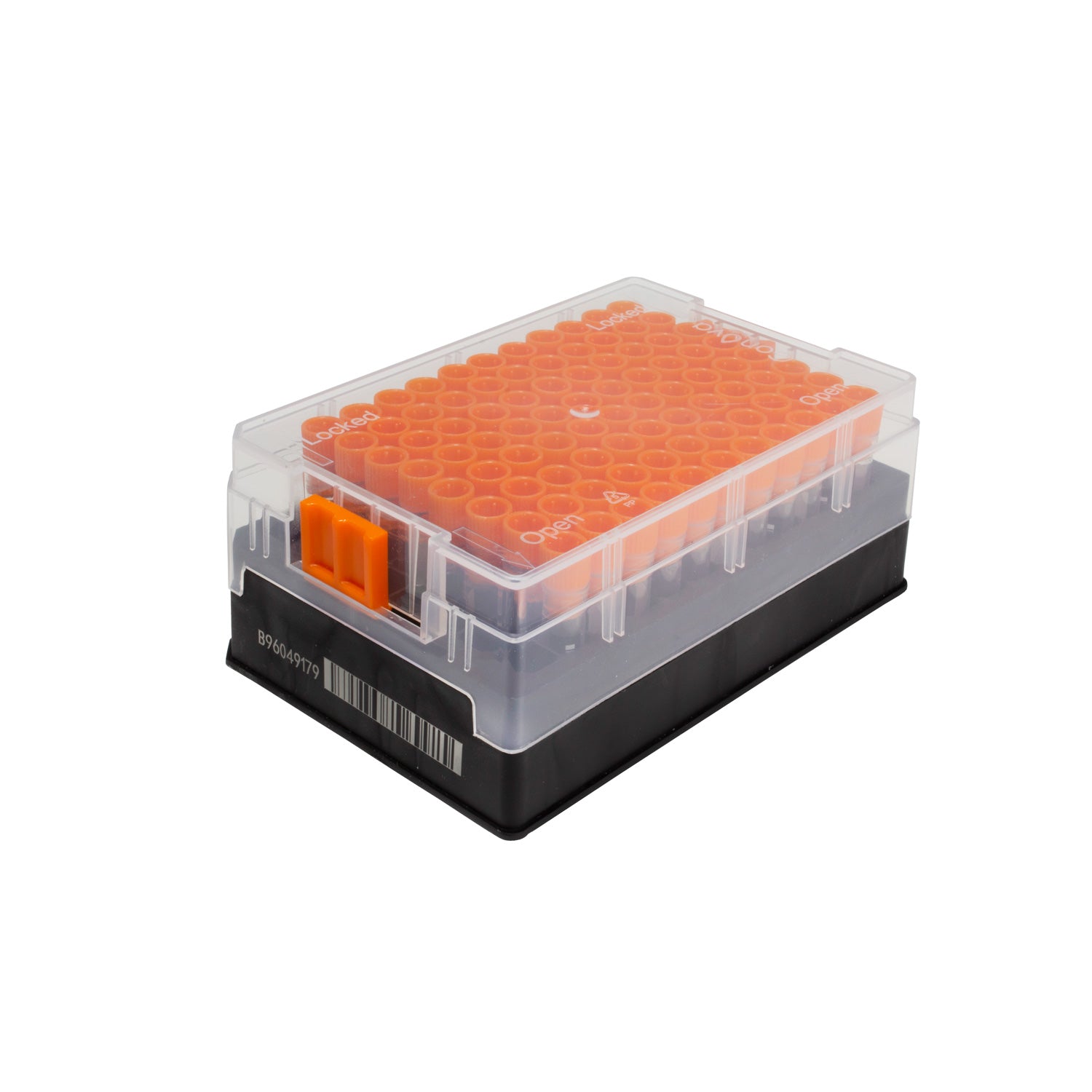 United Scientific® 2D Tubes with Screw Caps, 1.0mL – Internal Thread, 2D Data-Matrix Barcode, Ultra-Low Temperature Storage, 96-Well Rack