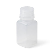 Wide Mouth Square Laboratory Bottles, PPCO – Leakproof & Autoclavable – Pack of 12 | United Scientific™ UniStore™