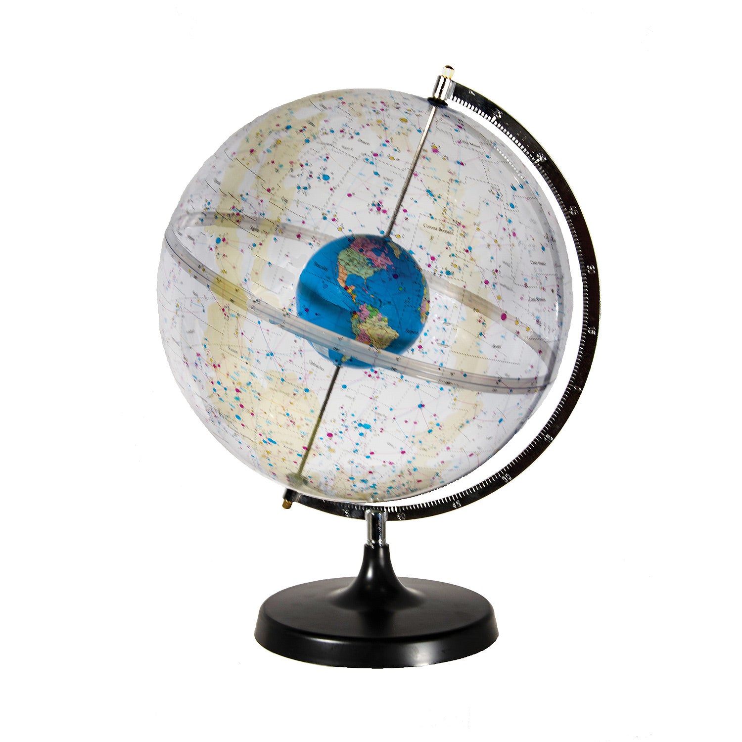 United Scientific® Celestial Star Globe – 3D Astronomy Teaching Model with Constellations, Earth & Milky Way Visualization