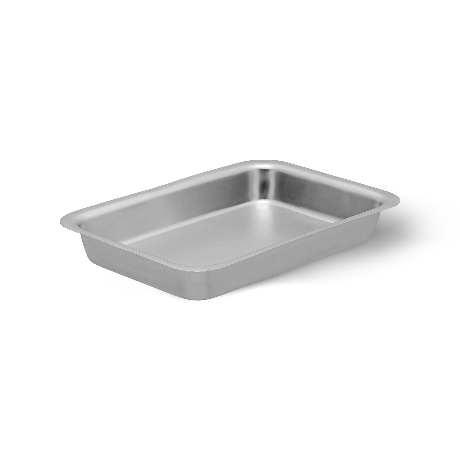 United Scientific® Dissecting Tray 8x6x2 – Aluminum Dissection Pan with Rounded Corners & Tie-Down Holes