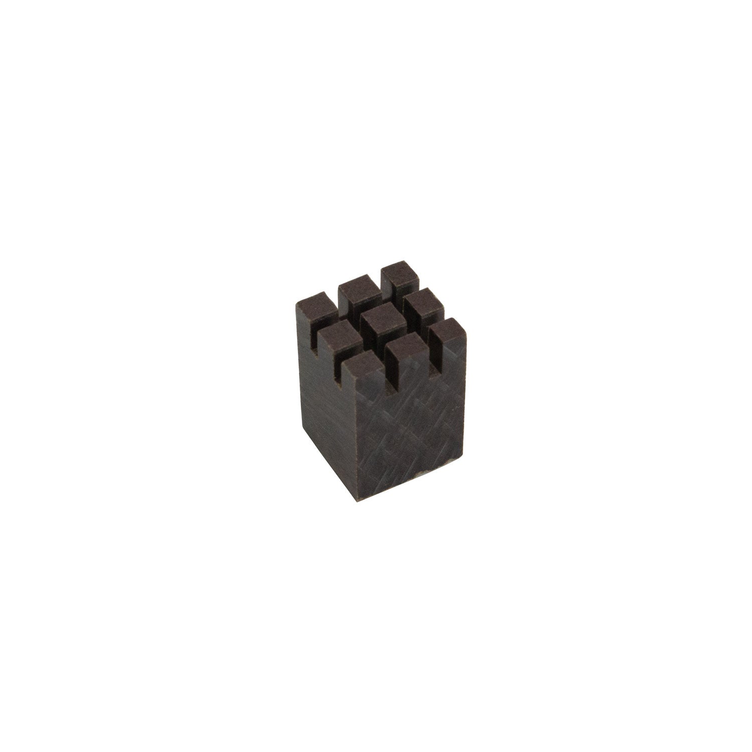 United Scientific® Embedding Blocks 1/2" x 1/2" x 3/4" – Phenolic Resin with Grid Top for Celloidin & Paraffin Sections