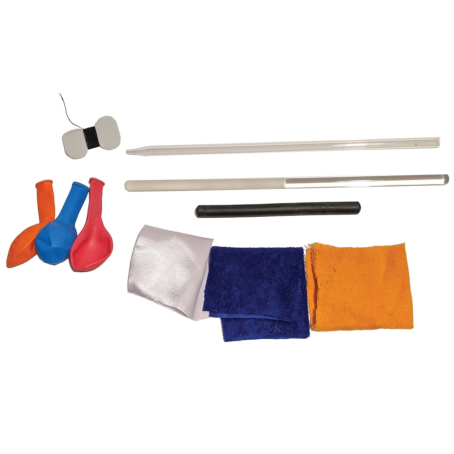 United Scientific® Electrostatics Experiment Kit – Static Electricity Lab Set for Physics Classrooms