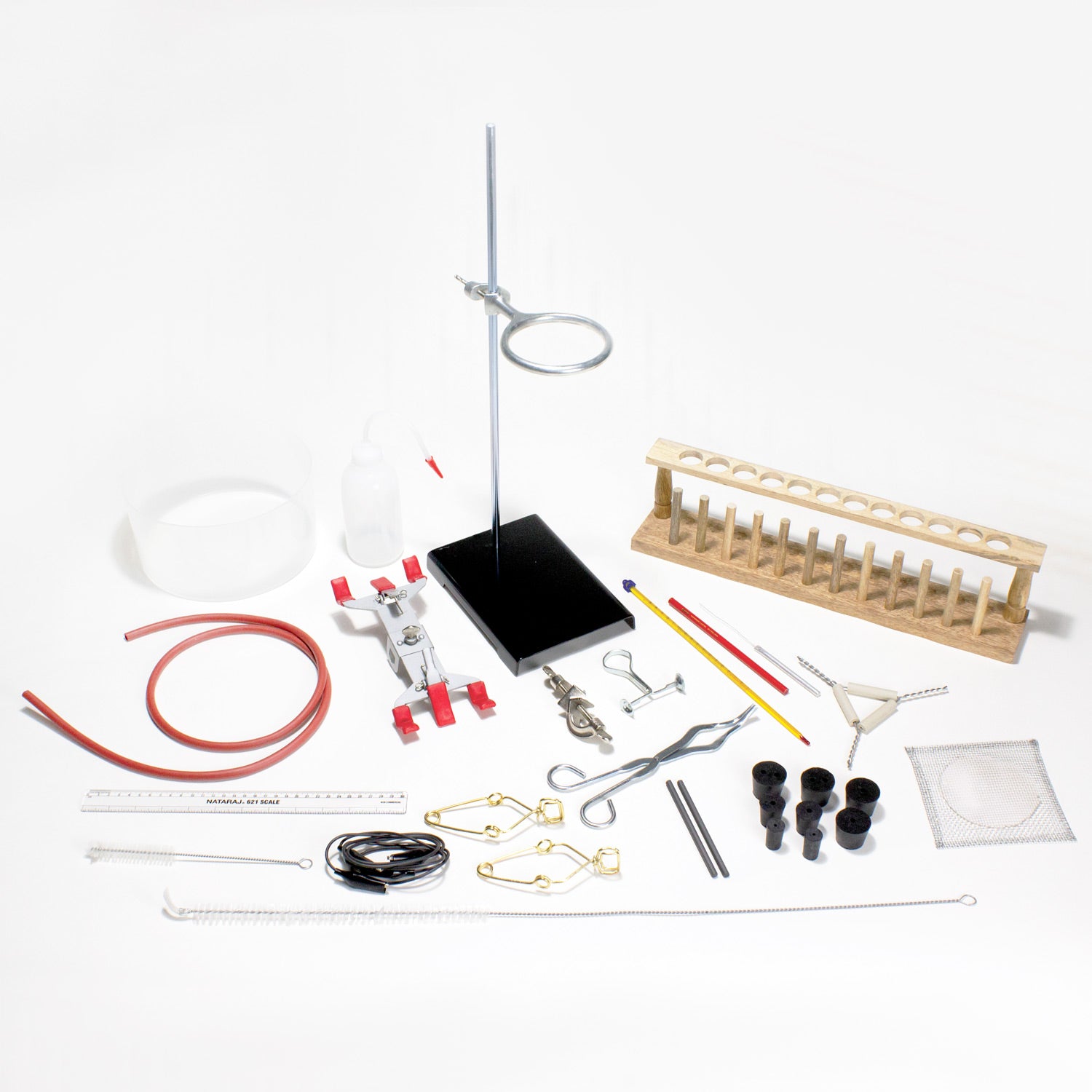 United Scientific® General Laboratory Hardware Assortment Kit – 32-Pie ...