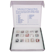 United Scientific® Igneous Rock Set – 15 Specimens for Geology & Earth Science Classrooms