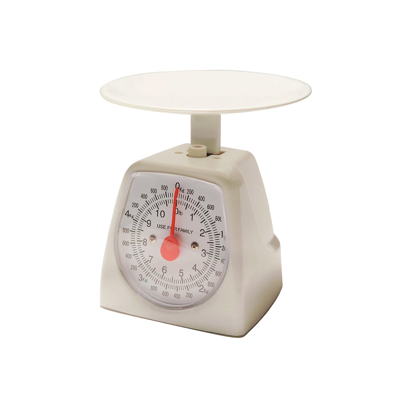 Student Platform Scale – 5kg / 11lb Capacity with Round Plastic Tray for Lab & Classroom Use