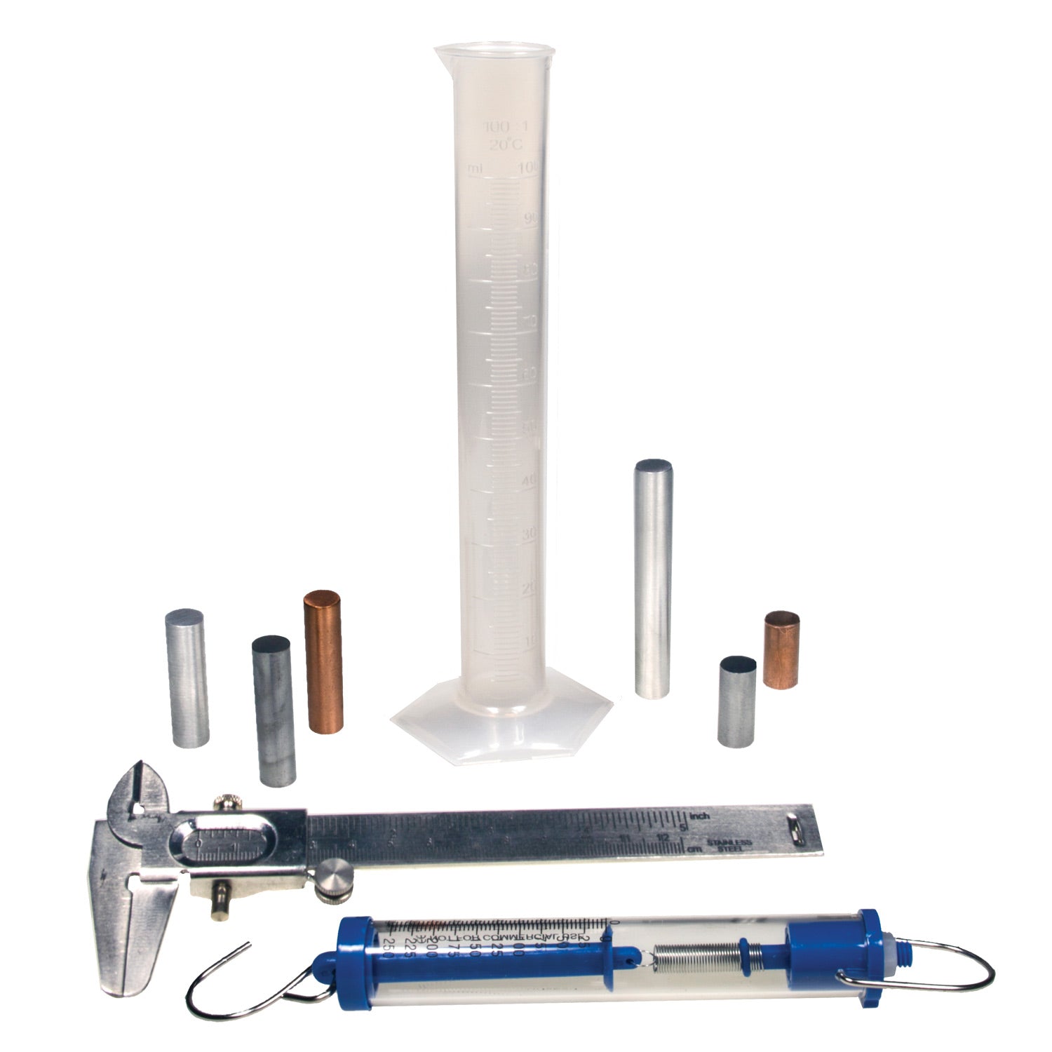 Properties of Materials Science Kit – Density, Mass, Volume & Buoyancy Lab Set by United Scientific®
