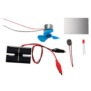 United Scientific® Basic Solar Energy Conversion Kit – STEM Learning Set with Solar Panel, Motor, LED & Buzzer