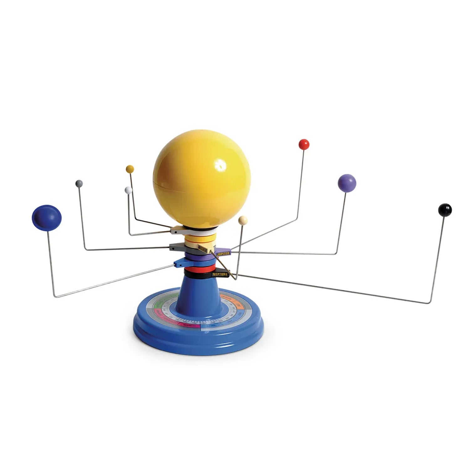 United Scientific® 3D Solar System Model – Classroom Planetary Teaching Tool with Sturdy Base & Key