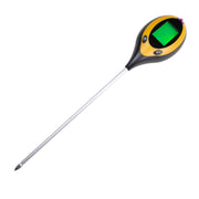 United Scientific® 4-in-1 Soil Meter – Moisture, pH, Temperature & Sunlight Tester with LCD Display and 8" Probe
