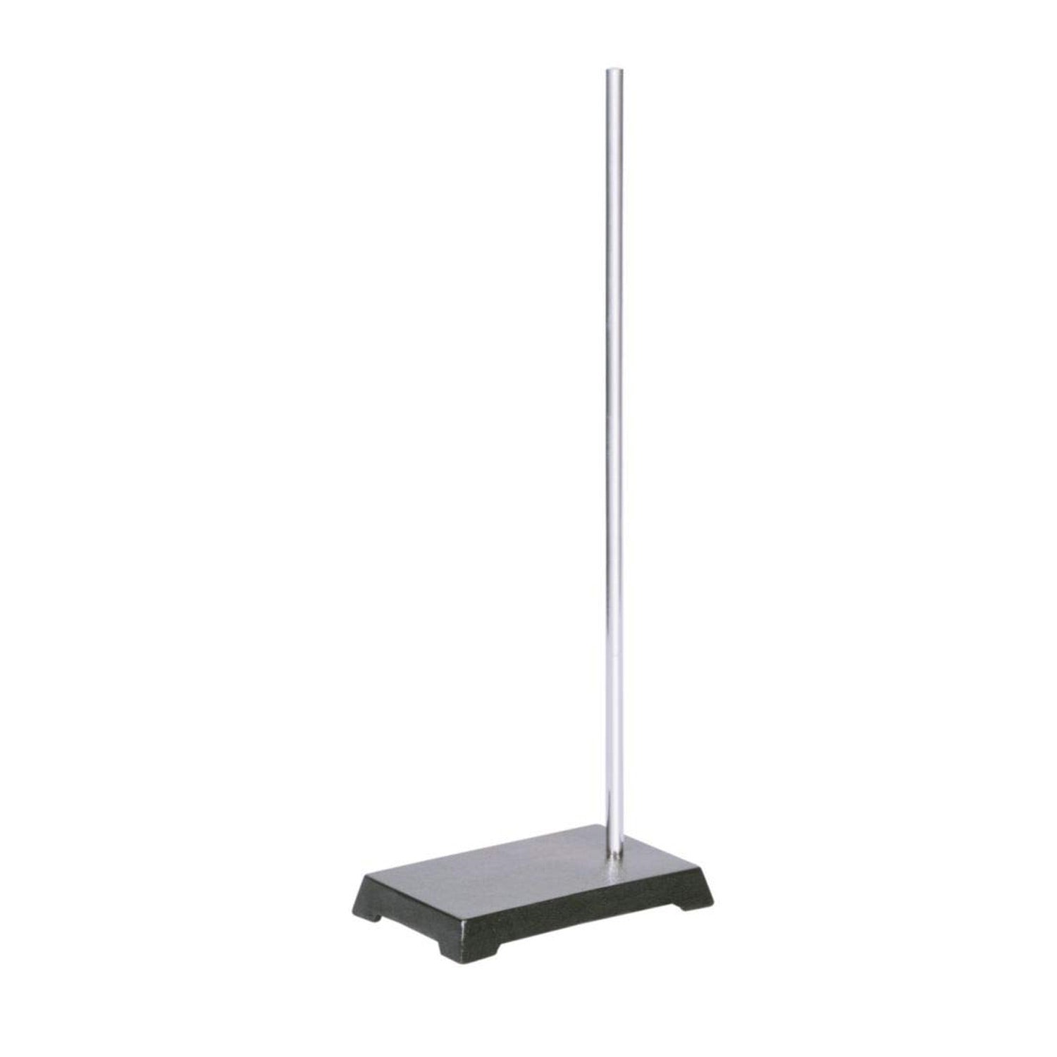 United Scientific Support Stand with 18" Rod - Cast Iron Base 4" x 6", Heavy-Duty Lab Stand