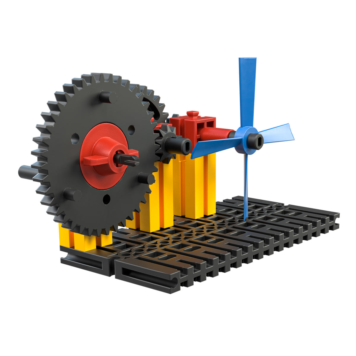 fischertechnik CLASS Set Gears – STEM Classroom Engineering Kit, 16 Student Sets, 1600 Pieces
