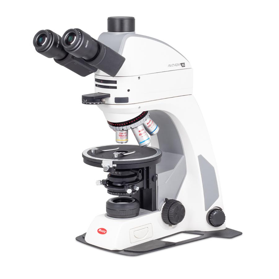 Motic Panthera TEC-POL Polarizing Microscopes – Advanced LED/Halogen Polarization System for Material & Geological Analysis