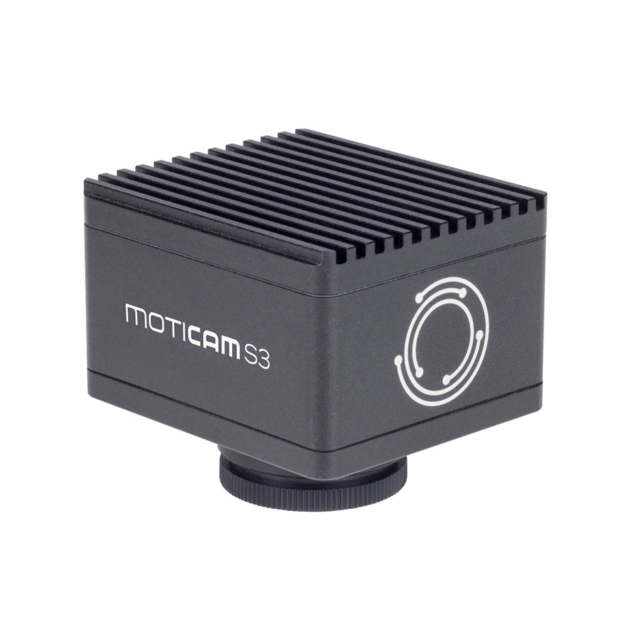 Motic Moticam S3 3.0MP USB 3.1 Digital Microscope Camera – sCMOS Sensor, 60fps Live Imaging, for Teaching, Biomedical & Industrial Applications