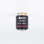 Motic S-Plan Semi-Planachromatic Objective Lens Series — Precision Optics for Motic B-Series Microscopes